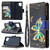 For Samsung Galaxy A42 5G Colored Drawing Pattern Zipper Horizontal Flip Leather Case with Holder & Card Slots & Wallet(Big Butterfly)