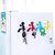 2 PCS Cute Humanoid Strong Magnet Key Hanger Multifunctional Magnetic Refrigerator Magnet, Random Color Delivery