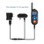 800m Remote Control Electric Shock Bark Stopper Vibration Warning Pet Supplies Electronic Waterproof Collar Dog Training Device, Style:556-1(AU Plug)