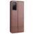 For Samsung Galaxy S20 FE / S20 Fan Edition / S20 Lite / S20 FE4G / S20 FE 5G / S20 FE 2022 AZNS Magnetic Calf Texture Horizontal Flip Leather Case with Card Slots & Holder & Wallet(Dark Brown)