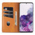 For Samsung Galaxy S20 FE / S20 Fan Edition / S20 Lite / S20 FE4G / S20 FE 5G / S20 FE 2022 AZNS Magnetic Calf Texture Horizontal Flip Leather Case with Card Slots & Holder & Wallet(Dark Brown)