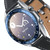 For Samsung Galaxy Watch 3 41mm Smart Watch Steel Bezel Ring, A Version(Blue Ring White Letter)