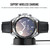 For Samsung Galaxy Watch 3 41mm Smart Watch Steel Bezel Ring, A Version(Silver Ring Black Letter)