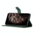 For Xiaomi Redmi Note 11 Cubic Skin Feel Flip Leather Phone Case(Dark Green)