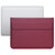 PU Leather Ultra-thin Envelope Bag Laptop Bag for MacBook Air / Pro 15 inch, with Stand Function(Wine Red)