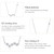 S925 Sterling Silver Brilliant Stars Women Nacklace Jewelry