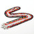 5 PCS Mask Lanyard Handmade Crystal Bead Chain Anti-Drop Hanging Glasses Chain, Color:Red
