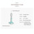 S925 Sterling Silver Mermaid Skirt Pendant DIY Bracelet Necklace Accessories S925 Sterling Silver Mermaid Skirt Pendant DIY Bracelet Necklace Accessories