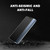For Samsung Galaxy S22 5G Side Display Magnetic Flip Plain Cloth + PC Case with Holder & Sleep / Wake-up Function(Sky Blue)