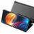 For Xiaomi Mi 10 Ultra Plated Mirror Horizontal Flip Leather Case with Holder(Purple Blue)