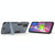 For Samsung Galaxy M51 PC + TPU Shockproof Protective Case with Holder(Navy Blue)