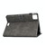 For iPad Air 2022 / 2020 10.9 Panda Embossing Pattern Horizontal Flip PU Leather Case with Holder & Card Slot & Anti-skid Strip(Grey)