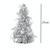 Mini Desktop Christmas Tree Hotel Shopping Mall Christmas Decoration, Size: Leaves(Green)