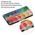 For Samsung Galaxy M31 / M31s Coloured Drawing Pattern Horizontal Flip PU Leather Case with Holder & Card Slots & Wallet & Lanyard(Eye Shadow)