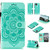 For Google Pixel 5 Mandala Embossing Pattern Horizontal Flip PU Leather Case with Holder & Card Slots & Walle & Lanyard(Green)