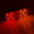 2 PCS Trailer / Truck D-type Long Strip 10LEDs Tail Light Set