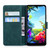 For LG K40S Tiger Embossing Pattern Horizontal Flip Leather Case with Holder & Card Slots & Wallet(Green)