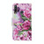 For Huawei P40 Lite E / Y7P Coloured Drawing Pattern Horizontal Flip PU Leather Case with Holder & Card Slots & Wallet & Lanyard(Rose Butterfly)