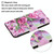 For Huawei P40 Lite E / Y7P Coloured Drawing Pattern Horizontal Flip PU Leather Case with Holder & Card Slots & Wallet & Lanyard(Rose Butterfly)