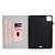 For iPad Air 2022 / 2020 10.9 Marble Style Cloth Texture Leather Case with Bracket & Card Slot & Pen Slot & Anti Skid Strip(Pink)