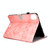 For iPad Air 2022 / 2020 10.9 Marble Style Cloth Texture Leather Case with Bracket & Card Slot & Pen Slot & Anti Skid Strip(Pink)