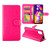 For Samsung Galaxy M31S Crazy Horse Texture Leather Horizontal Flip Protective Case with Holder & Card Slots & Wallet & Photo Frame(Magenta)