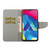 For Samsung Galaxy A20e Coloured Drawing Pattern Horizontal Flip PU Leather Case with Holder & Card Slots & Wallet & Lanyard(Purple Butterfly)