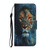 For Samsung Galaxy A70 Coloured Drawing Pattern Horizontal Flip PU Leather Case with Holder & Card Slots & Wallet & Lanyard(Lion)