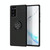 For Samsung Galaxy S20 FE Metal Ring Holder 360 Degree Rotating TPU Case(Black+Black)