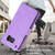 For Samsung Galaxy S8+ Retro 2 in 1 Detachable Magnetic Horizontal Flip TPU + PU Leather Case with Holder & Card Slots & Photo Frame & Wallet(Purple)
