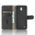 For Nokia C2 Solid Color Skin Feel Magnetic Buckle Horizontal Flip Calf Texture PU Leather Case with Holder & Card Slots & Wallet(Black)