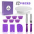 12 PCS/Set Cake Turntable Set Decorating Table Decorating Mouth Silicone Bag Baking DIY Combination