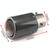 Car Modification Carbon Fiber Luminous Tail Throat LED Lights Modified Car Exhaust Pipe Spitfire Tail Throat, Style:Curling(Red)