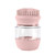 Pet Bath Brush Silicone Multifunctional Massage Pet Supplies(Pink)