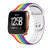 For Fitbit Versa 2 / Lite 22mm Reverse Buckle Printed Silicone Watch Band(Red Lips)