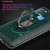 For Vivo Z6 Carbon Fiber Protective Case with 360 Degree Rotating Ring Holder(Green)