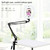 PULUZ 10.2 inch 26cm Ring Curved Light + Desktop Arm Stand USB 3 Modes Dimmable Dual Color Temperature LED Vlogging Selfie Photography Video Lights with Phone Clamp(Black) PULUZ 10.2 inch 26cm Ring Curved Light + Desktop Arm Stand USB 3 Modes Dimmable Dual Color Temperature LED Vlogging Selfie Photography Video Lights with Phone Clamp(Black)