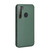 For HTC Desire 20 Pro Carbon Fiber Texture Horizontal Flip TPU + PC + PU Leather Case with Card Slot(Green)