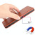 For LG Style 3 L-41 Carbon Fiber Texture Horizontal Flip TPU + PC + PU Leather Case with Card Slot(Brown)