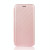 For LG Harmony 4 Carbon Fiber Texture Horizontal Flip TPU + PC + PU Leather Case with Card Slot(Pink)