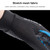HSLEJP Outdoor Sports Breathable Touch Screen Antiskid Cycling Full Finger Gloves, Size: M(Black+Blue)