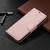For Xiaomi Redmi 9A Litchi Texture Pure Color Horizontal Flip PU Leather Case with Holder & Card Slots & Wallet & Lanyard(Rose Gold)