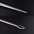 4 PCS Rice Eel Clip Lobster Tongs Rice Eel Clip Crab Loach Pliers Fish Control Garbage Clip, Size:38cm, Style:Straight