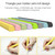 LOVE MEI For Apple Pencil 1 Triangle Shape Stylus Pen Silicone Protective Case Cover (Black)