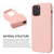 For iPhone 12 Pro Max Solid Color Liquid Silicone Shockproof Protective Case(Carmine)