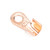 70 PCS Icstation Open Barrel Pure Copper Ring Lug Wire Crimp Terminals Assortment Kit