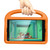 For Huawei MediaPad M5 8 Sparrow Style EVA Material Children Shockproof Casing Shell(Orange)