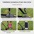 Electric Bicycle Mobile Phone Holder Can Be Rotated 360-degree Mobile Phone Holder Four-way Adjustment Bracket for Motorcycle, Style:Handlebars(Yellow)