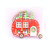 2 PCS Christmas Decorations Christmas Tree Luminous Pendant(Car)