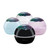 Small Ball USB Rotating Starry Sky Ocean Projector Night Light(White)